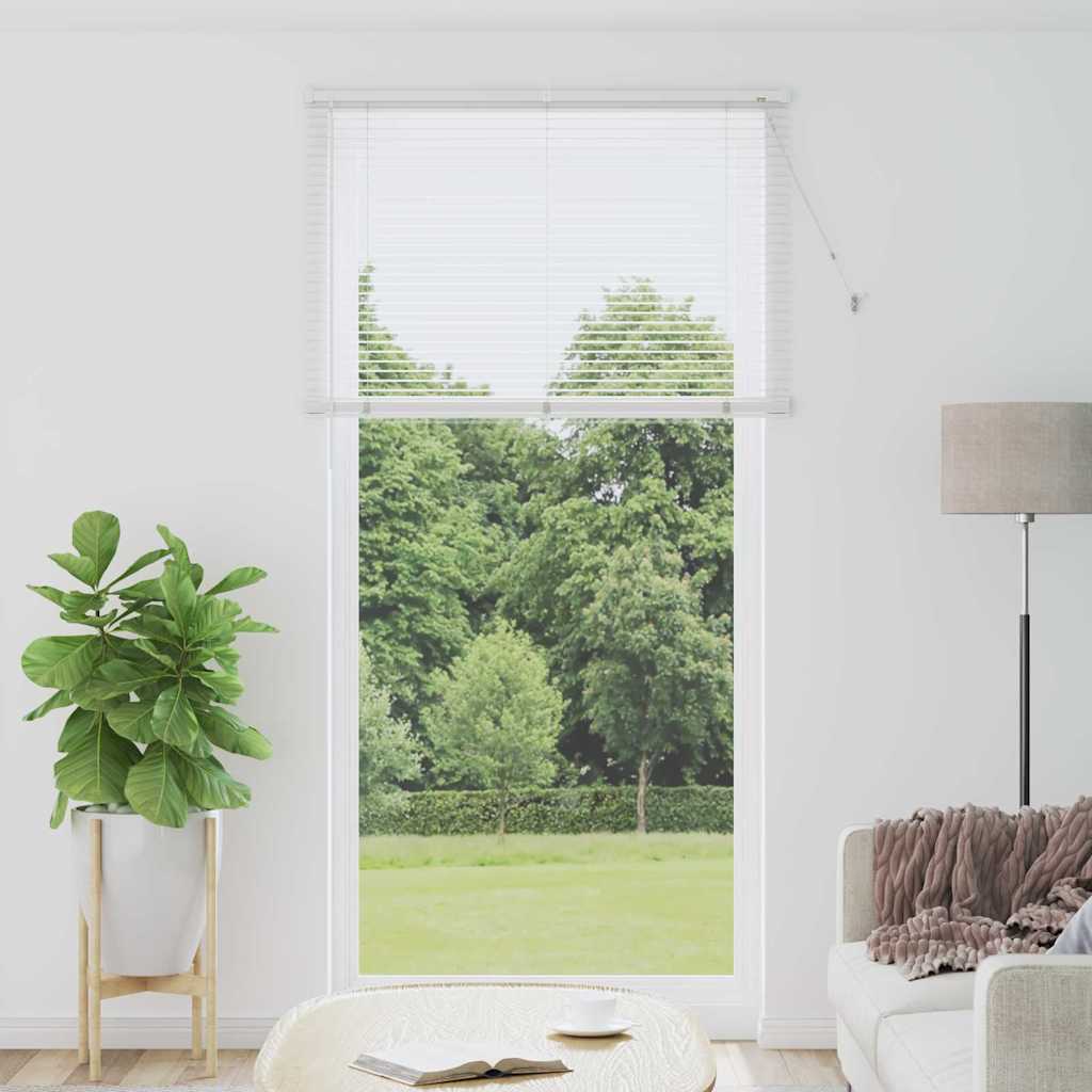 Venetiaanse Jaloezieën Wit 220 x 120 cm Aluminium is nu te koop bij PeponiXL, paradijselijk wonen!