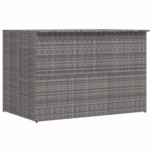 Tuinbox 150x100x100 cm poly rattan grijs is nu te koop bij PeponiXL, paradijselijk wonen!