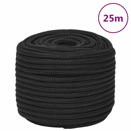 Boottouw 14 mm 25 m polypropeen zwart is nu te koop bij PeponiXL, paradijselijk wonen!