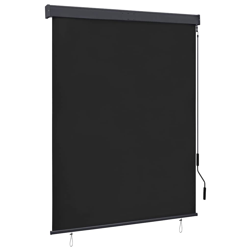 Rolgordijn voor buiten 140x250 cm antraciet is nu te koop bij PeponiXL, paradijselijk wonen!