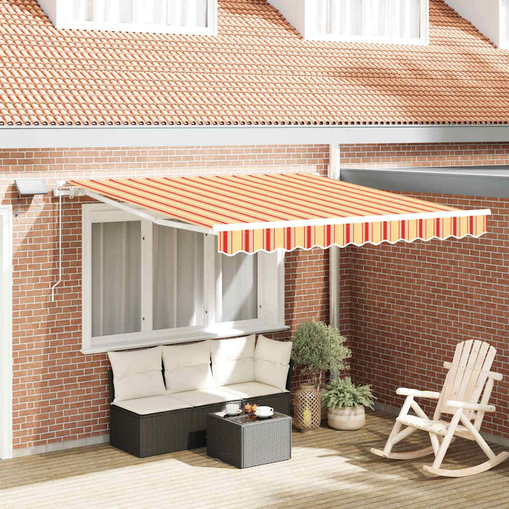 Inklapbaar Zonnescherm met 350 x 250 cm Stof is nu te koop bij PeponiXL, paradijselijk wonen!