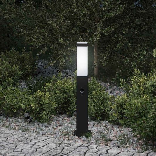Bolderverlichting met sensor 50 cm zwart IP44 is nu te koop bij PeponiXL, paradijselijk wonen!