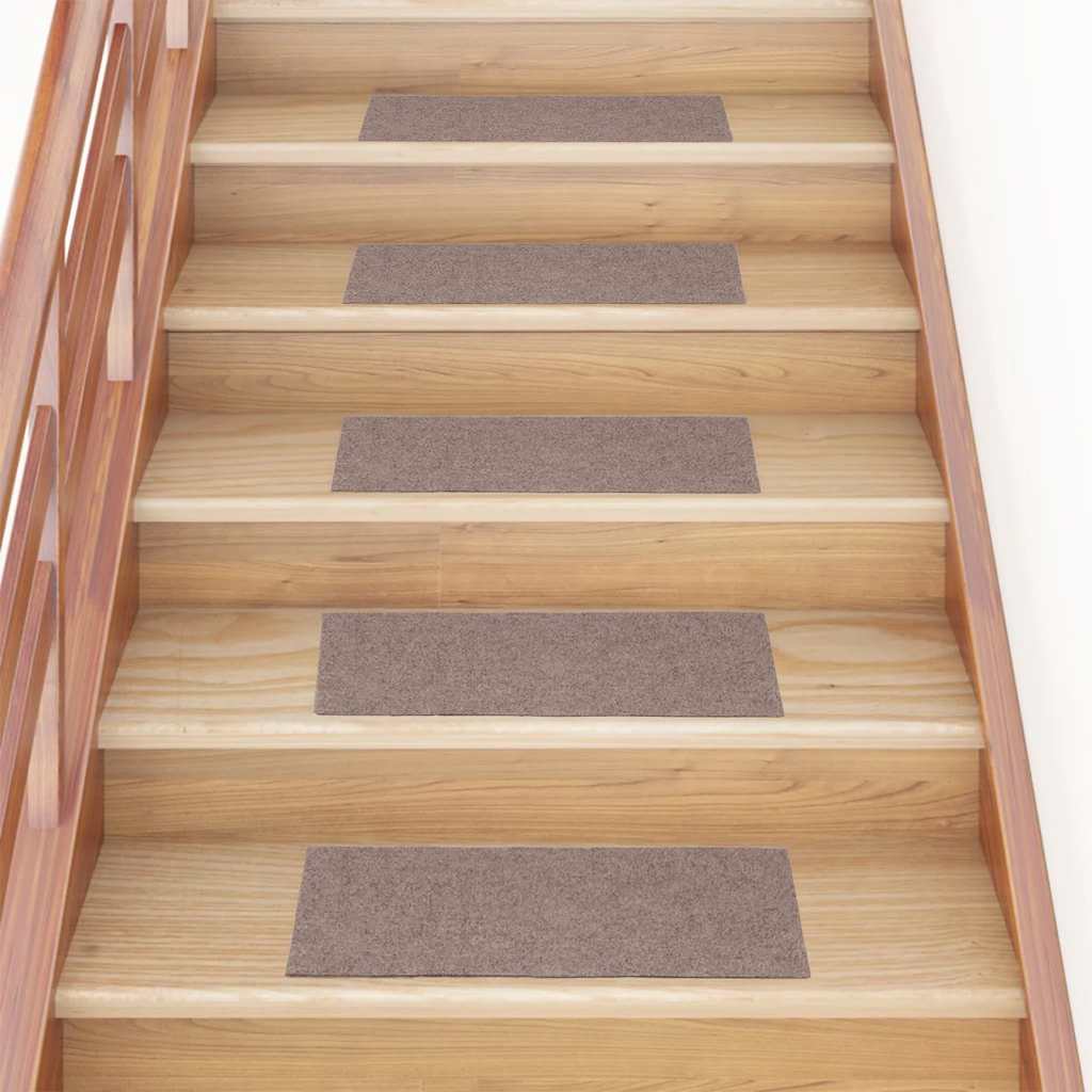 Trapmatten Zelfklevend 30 stuks 60x25 cm Lichtbruin Rechthoekig is nu te koop bij PeponiXL, paradijselijk wonen!