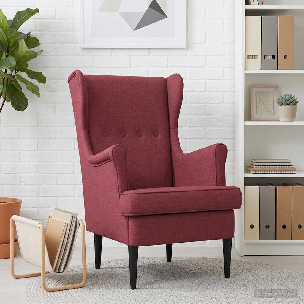 Fauteuil Wijnrood Stof is nu te koop bij PeponiXL, paradijselijk wonen!