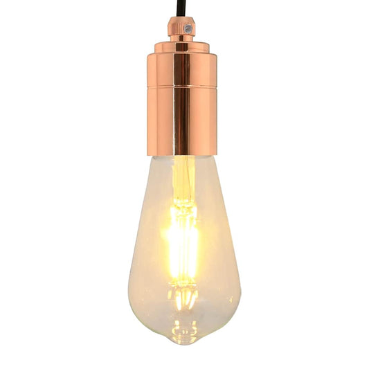 Lamphouders 2 st roségoud E27 is nu te koop bij PeponiXL, paradijselijk wonen!