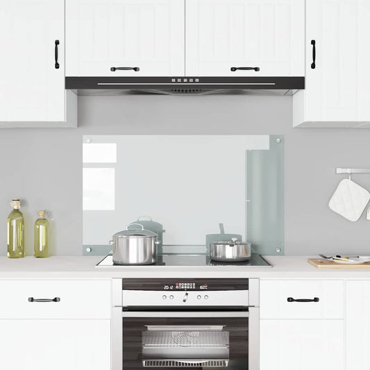 Spatscherm keuken 100x60 cm gehard glas transparant is nu te koop bij PeponiXL, paradijselijk wonen!
