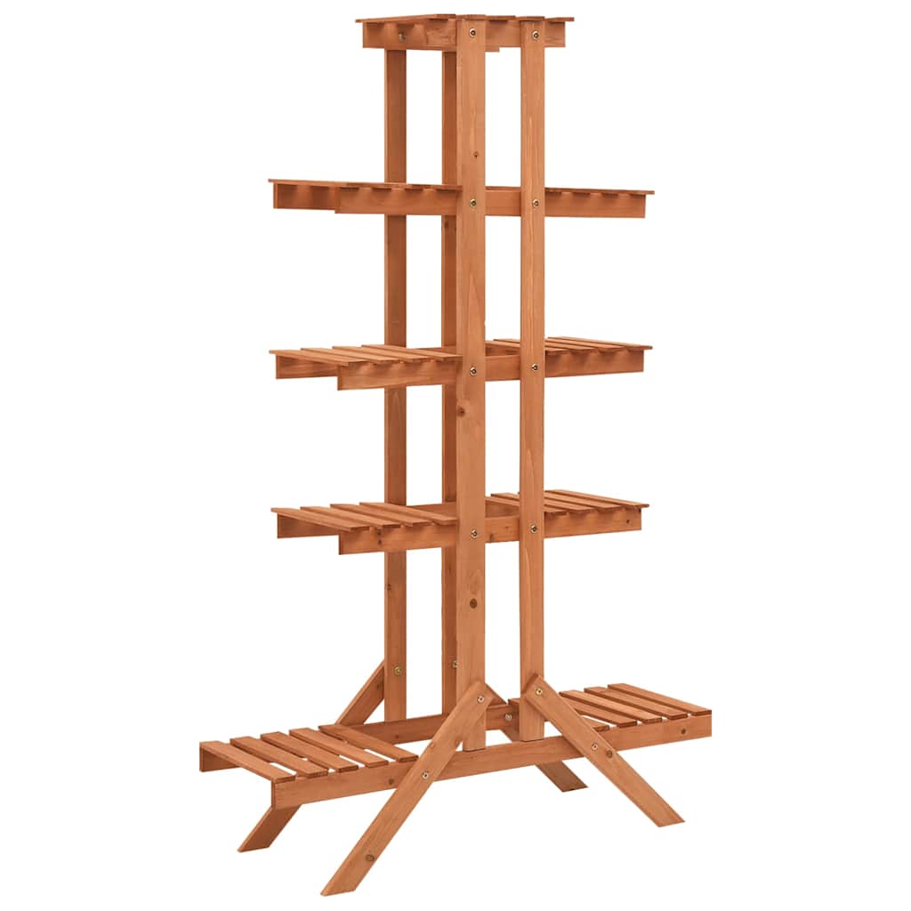 Plantenrek 83x25x132 cm massief vurenhout is nu te koop bij PeponiXL, paradijselijk wonen!