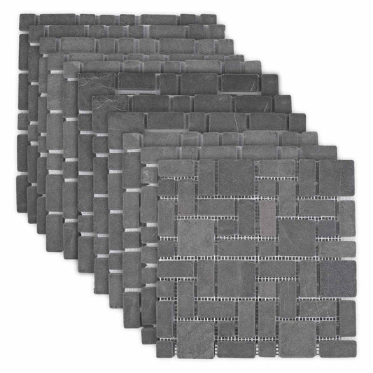 Mozaïek Tegels Grijs 30 x 30 cm Marmer is nu te koop bij PeponiXL, paradijselijk wonen!