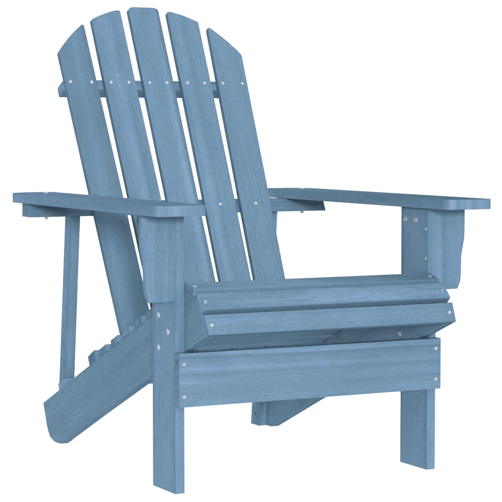 Tuinstoel Adirondack massief vurenhout blauw is nu te koop bij PeponiXL, paradijselijk wonen!