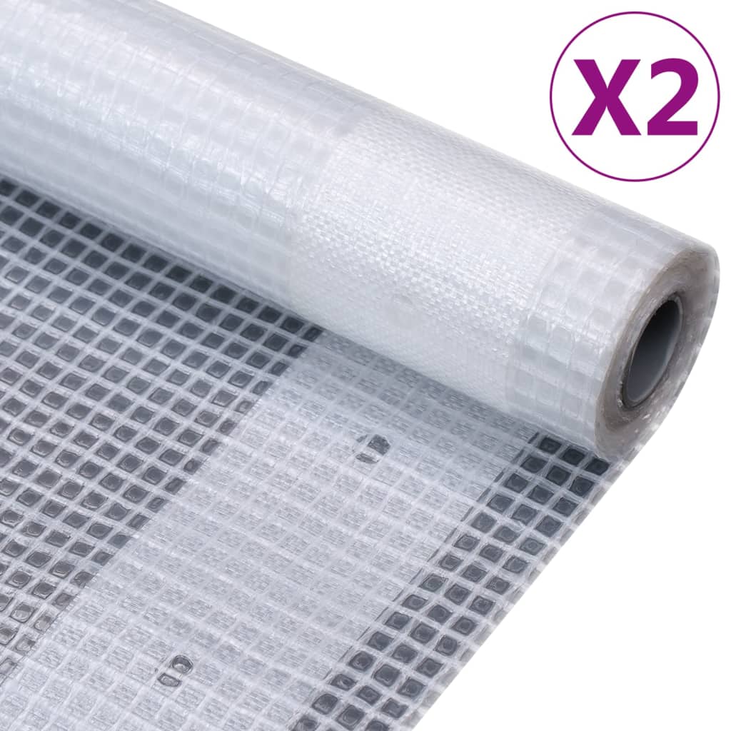 Dekzeilen 2 st Leno 260 g/m² 1,5x10 m wit is nu te koop bij PeponiXL, paradijselijk wonen!