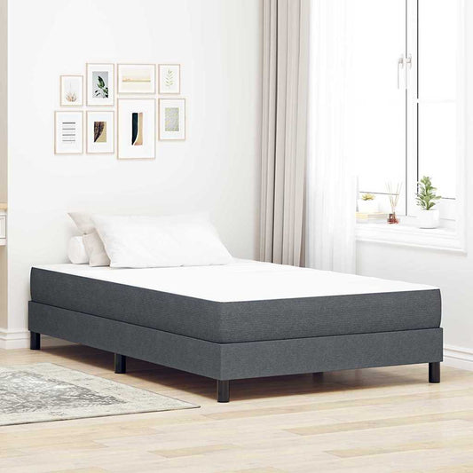 Bedmatras met matras Grijs 120 x 200 cm Stof is nu te koop bij PeponiXL, paradijselijk wonen!