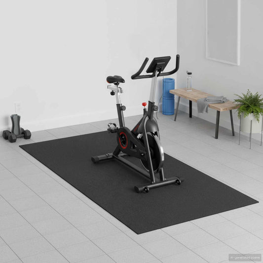 Sportbeschermmat Zwart 150 x 75 x 0,6 cm Hoogwaardige PVC is nu te koop bij PeponiXL, paradijselijk wonen!