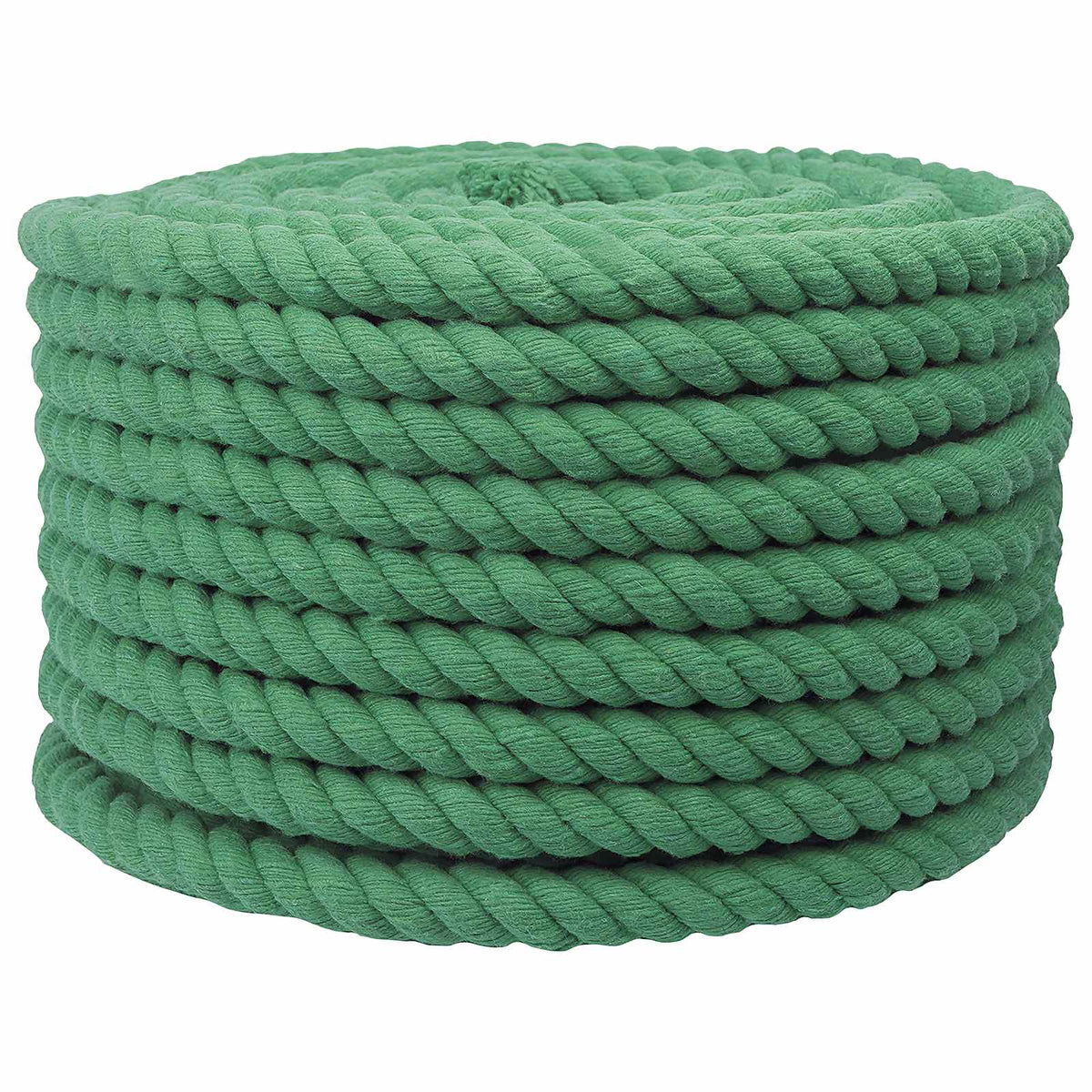 Touw Groen 1,6 x 1,6 x 2500 cm Katoen is nu te koop bij PeponiXL, paradijselijk wonen!