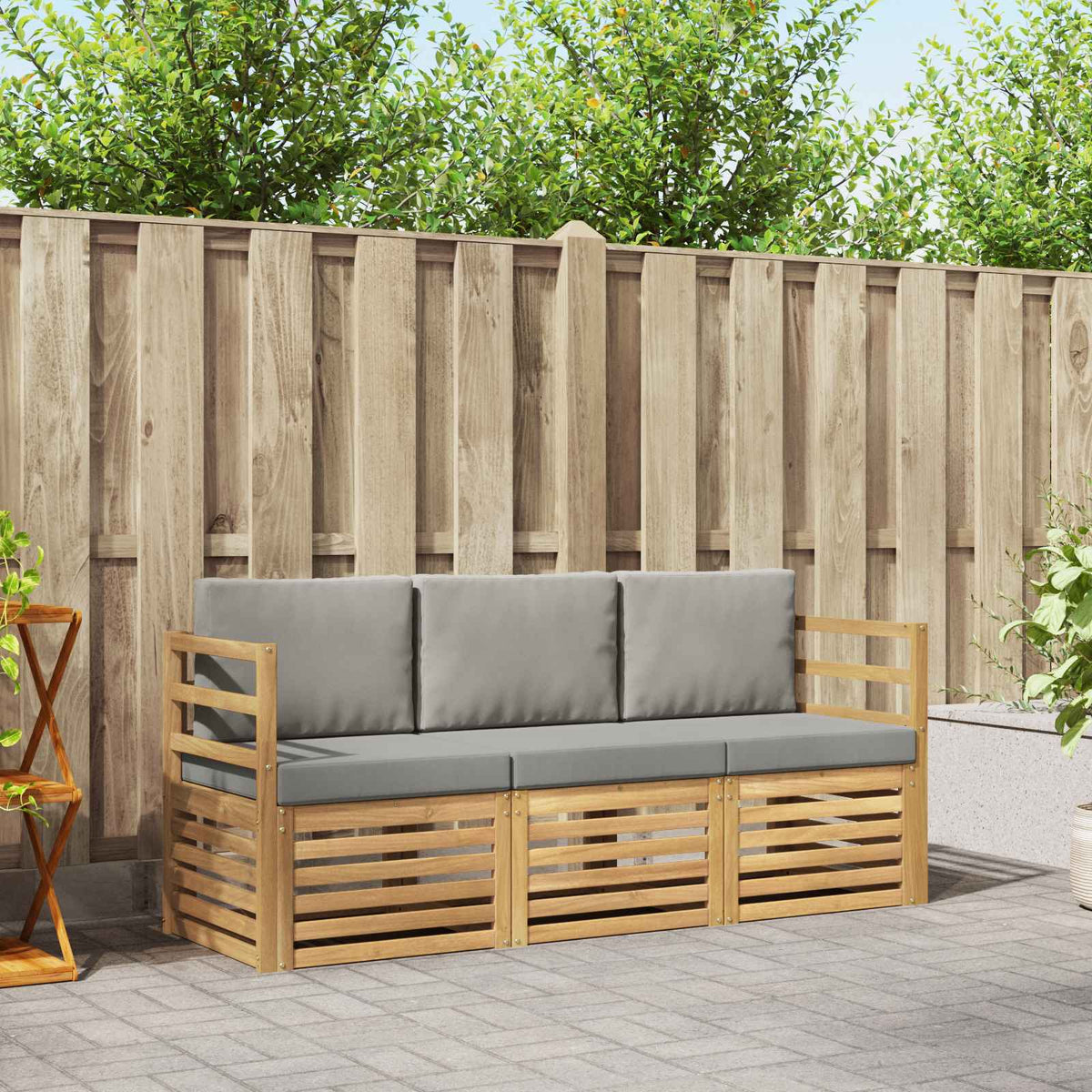 Sofa-Sets Massief Acaciahout is nu te koop bij PeponiXL, paradijselijk wonen!