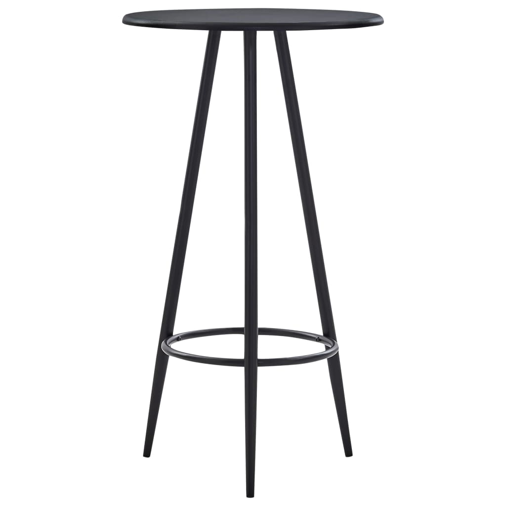 Bartafel 60x107,5 cm MDF zwart is nu te koop bij PeponiXL, paradijselijk wonen!