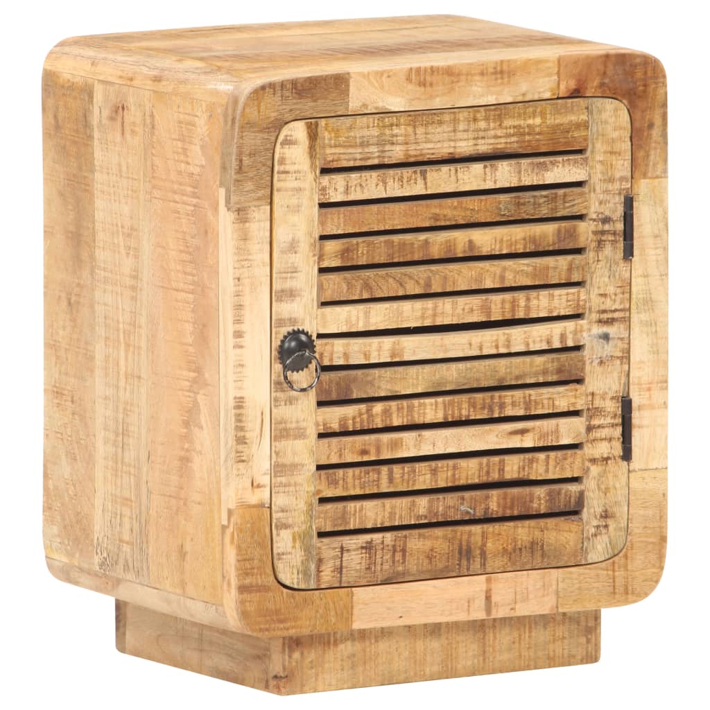 Nachtkastje 40x30x50 cm ruw mangohout is nu te koop bij PeponiXL, paradijselijk wonen!