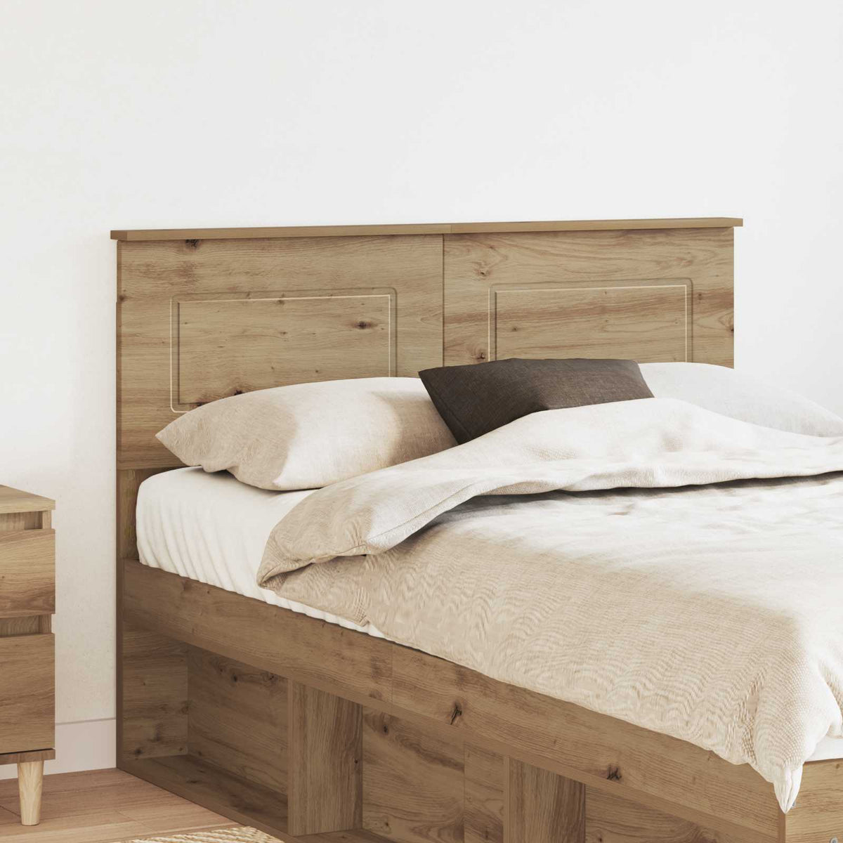 Hoofdbord Artisan Eiken Bewerkt hout is nu te koop bij PeponiXL, paradijselijk wonen!
