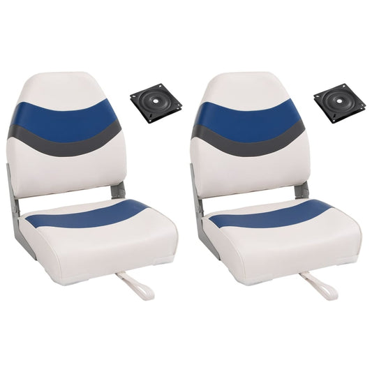 4-delige Bootstoelenset met hoge rugleuning inklapbaar is nu te koop bij PeponiXL, paradijselijk wonen!
