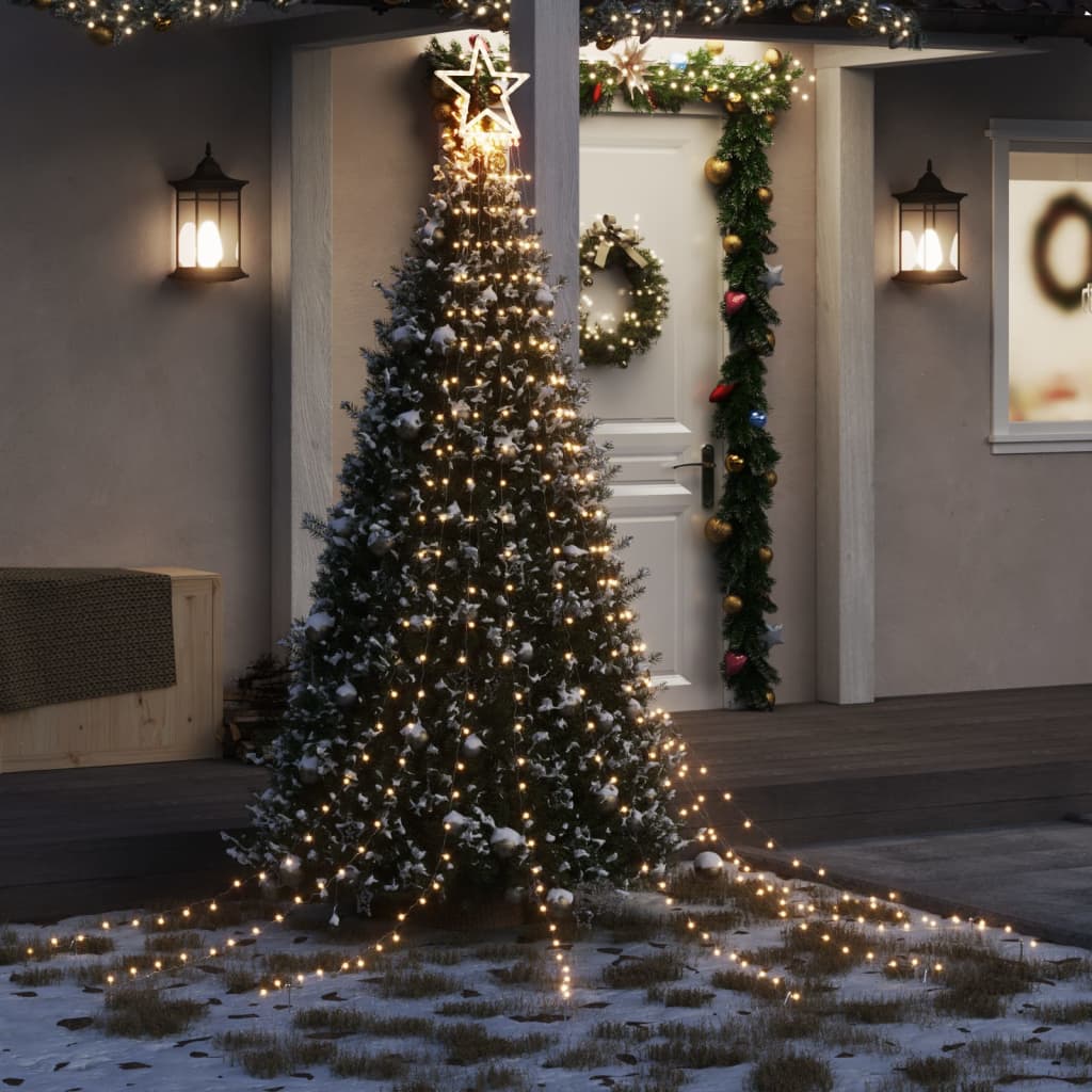 Kerstboomverlichting 320 warmwitte LED's 375 cm is nu te koop bij PeponiXL, paradijselijk wonen!