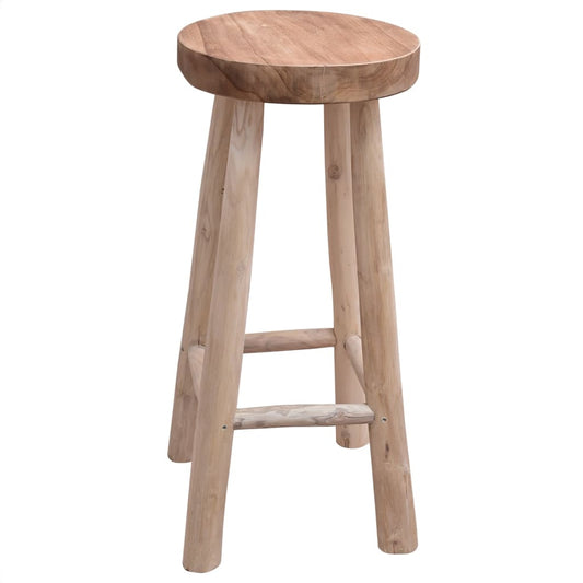 Barkruk massief teakhout is nu te koop bij PeponiXL, paradijselijk wonen!