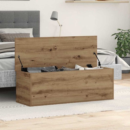 Opslagdoos Artisan Eiken 102 x 35 x 35 cm Bewerkt hout is nu te koop bij PeponiXL, paradijselijk wonen!