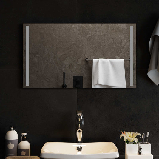 LED Badkamer Spiegel Transparant 70 x 40 cm gehard glas is nu te koop bij PeponiXL, paradijselijk wonen!