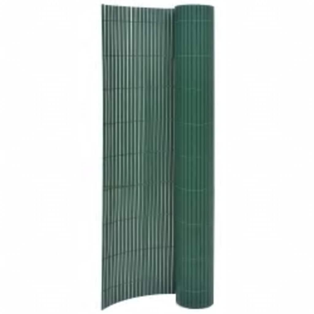 Tuinafscheiding dubbelzijdig 110x500 cm groen is nu te koop bij PeponiXL, paradijselijk wonen!