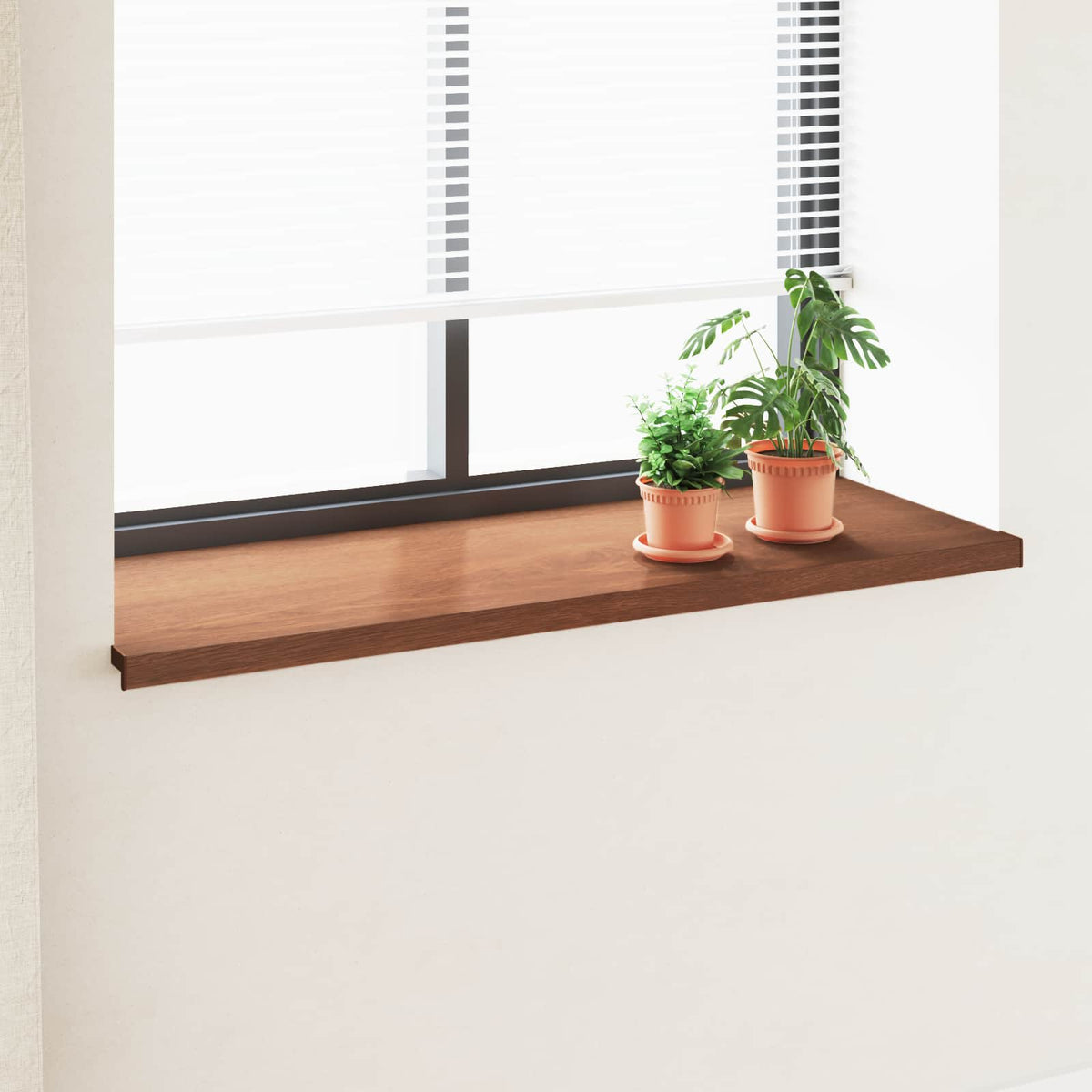 Raamsokkel Bruin hout 120 x 50 x 4,5 cm PVC is nu te koop bij PeponiXL, paradijselijk wonen!