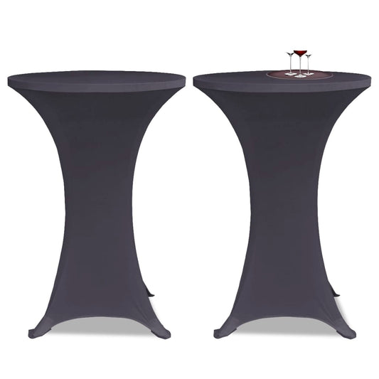 Stoelhoes stretch 2st 60 cm antraciet is nu te koop bij PeponiXL, paradijselijk wonen!