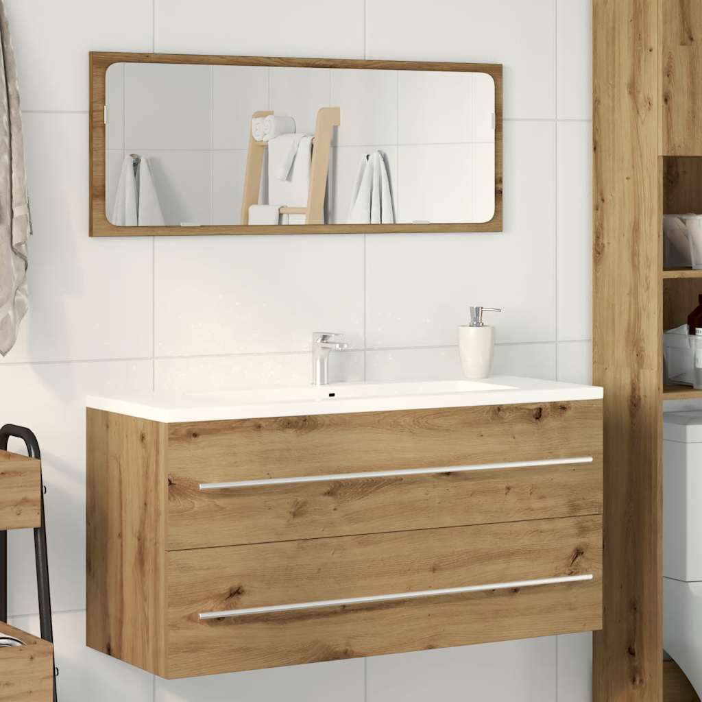 Badkamer wastafelkast Artisan Oak 100x38,5x48 cm Engineered Wood is nu te koop bij PeponiXL, paradijselijk wonen!