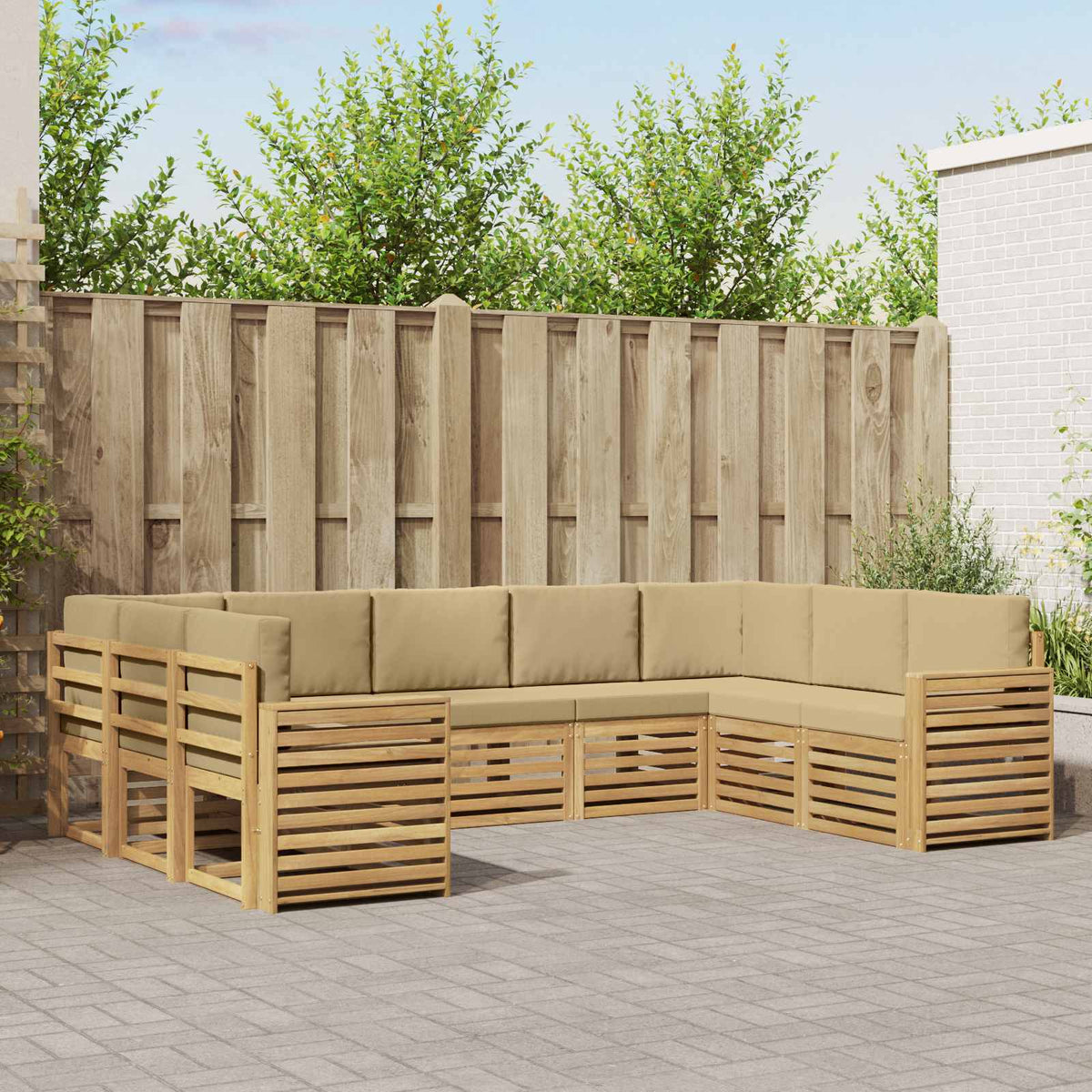 Sofa-Sets Massief Acaciahout is nu te koop bij PeponiXL, paradijselijk wonen!