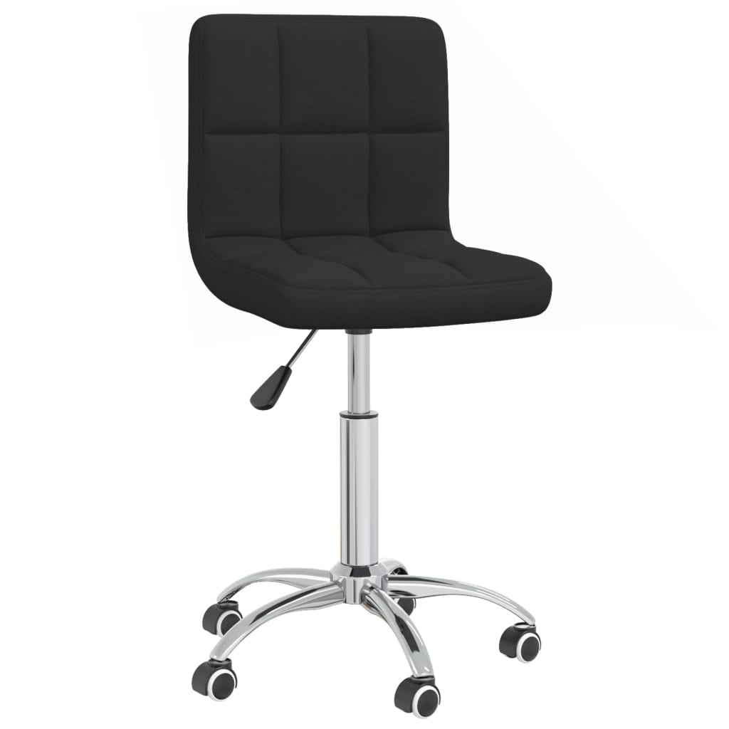 Eetkamerstoel draaibaar stof zwart is nu te koop bij PeponiXL, paradijselijk wonen!