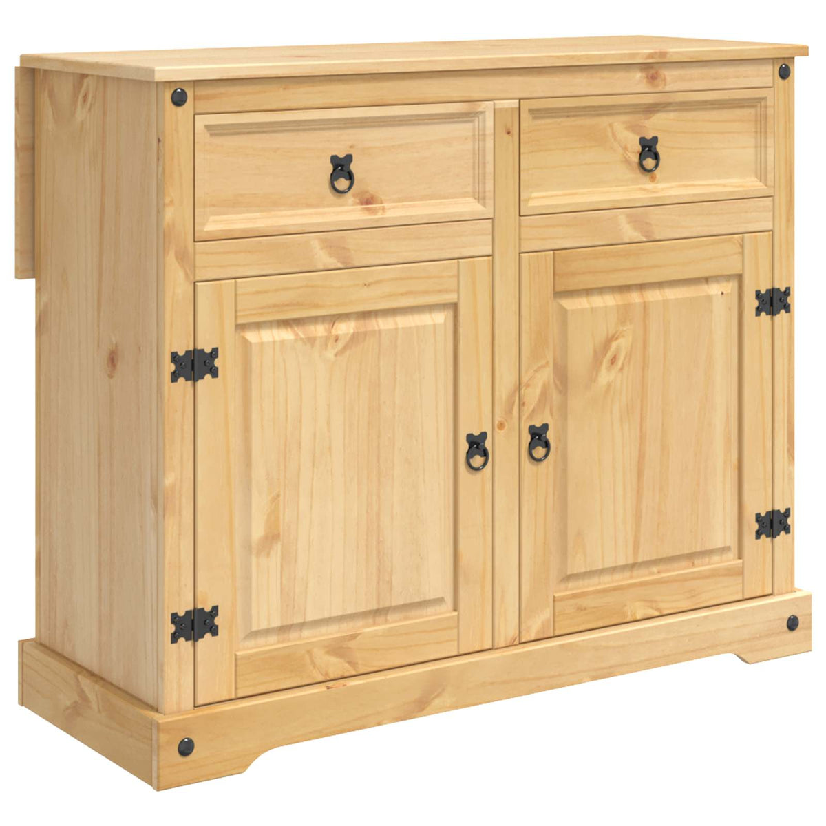 Keuken Trolley met lade 2 pcs Honing Wax 112 x 70 x 91,5 cm is nu te koop bij PeponiXL, paradijselijk wonen!