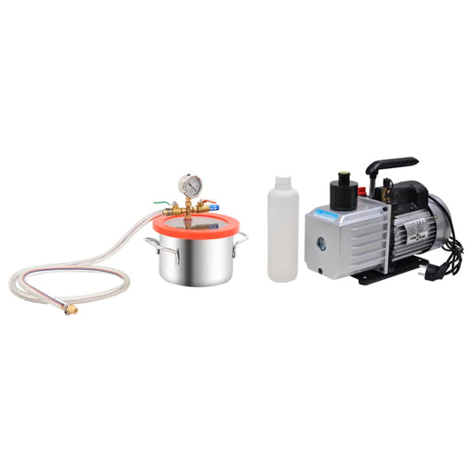 Vacuümkamer met 2-traps pomp 3,7 L is nu te koop bij PeponiXL, paradijselijk wonen!