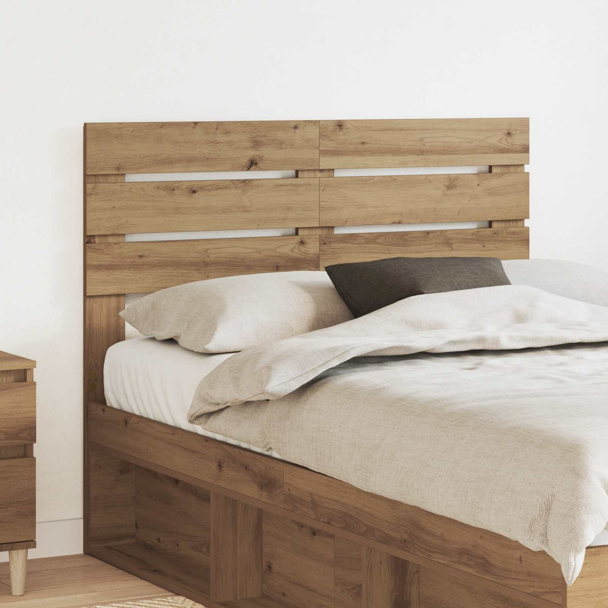 Hoofdbord Artisan Eiken Bewerkt hout is nu te koop bij PeponiXL, paradijselijk wonen!