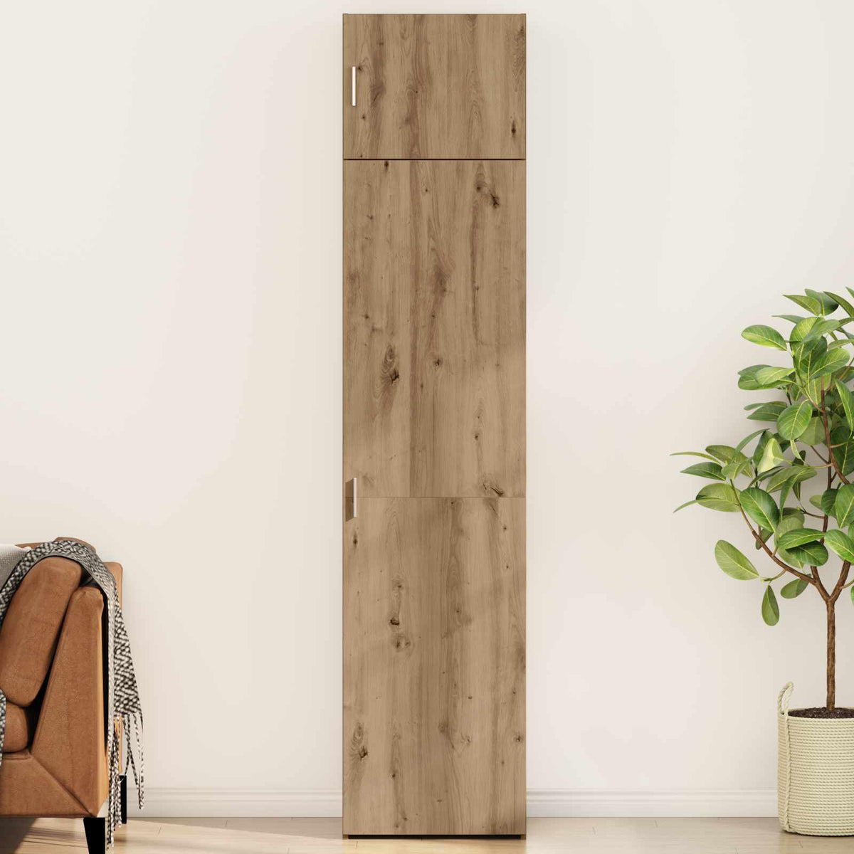 Dressoir 2 pcs Artisan Eiken 50 x 41 x 225 cm is nu te koop bij PeponiXL, paradijselijk wonen!