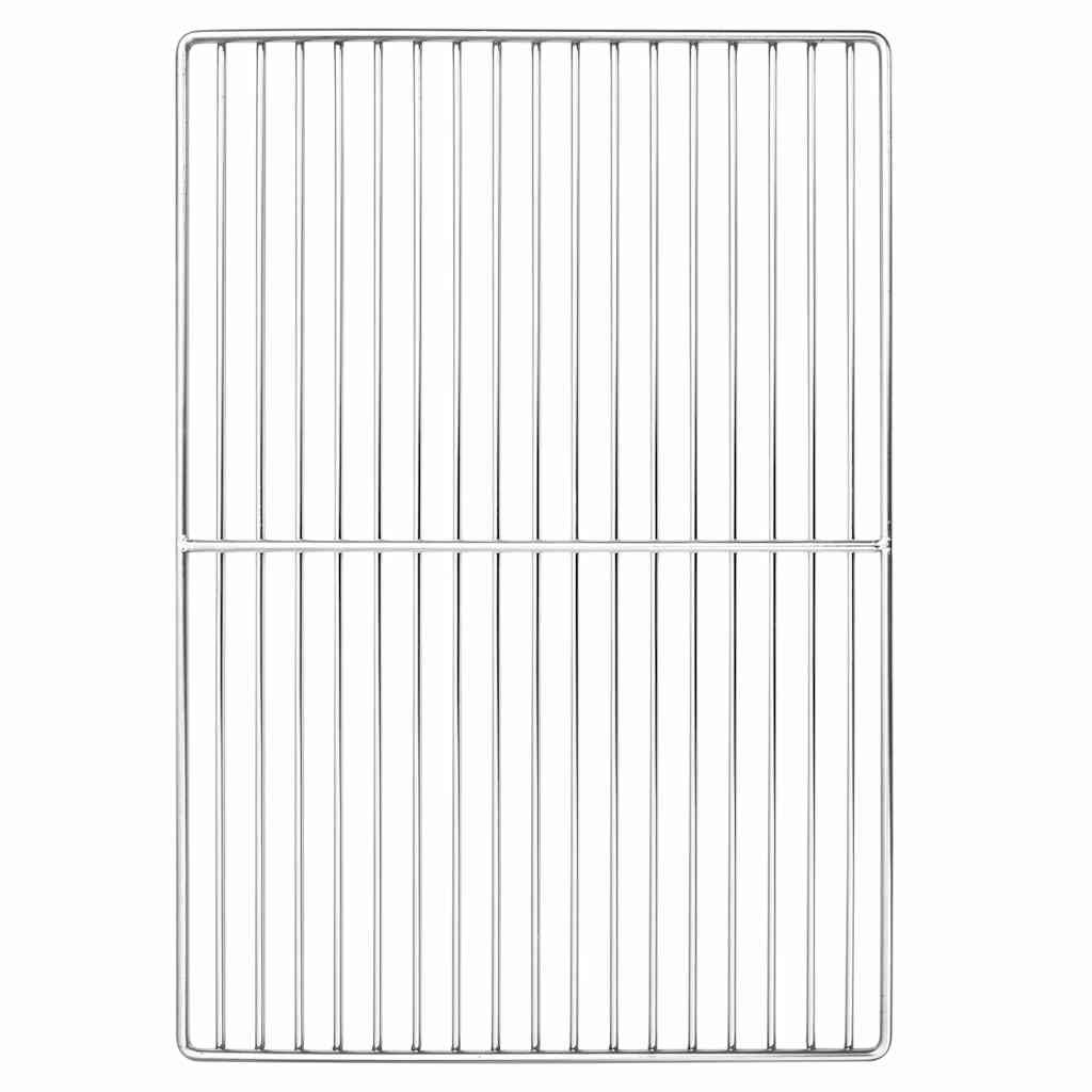 Grillrooster Zilver 47 x 32,5 cm Roestvrij staal is nu te koop bij PeponiXL, paradijselijk wonen!