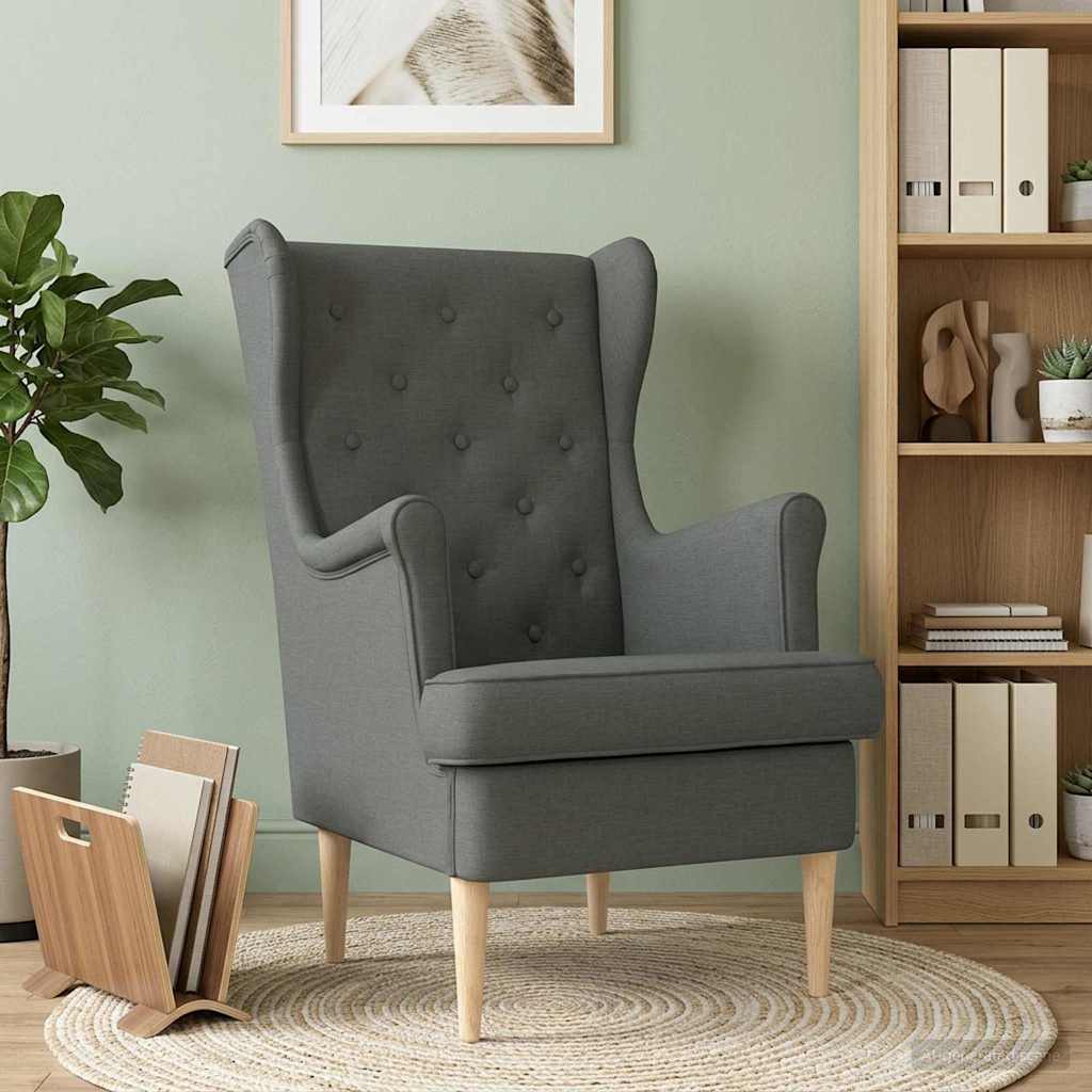 Fauteuil Donkergrijs Stof is nu te koop bij PeponiXL, paradijselijk wonen!