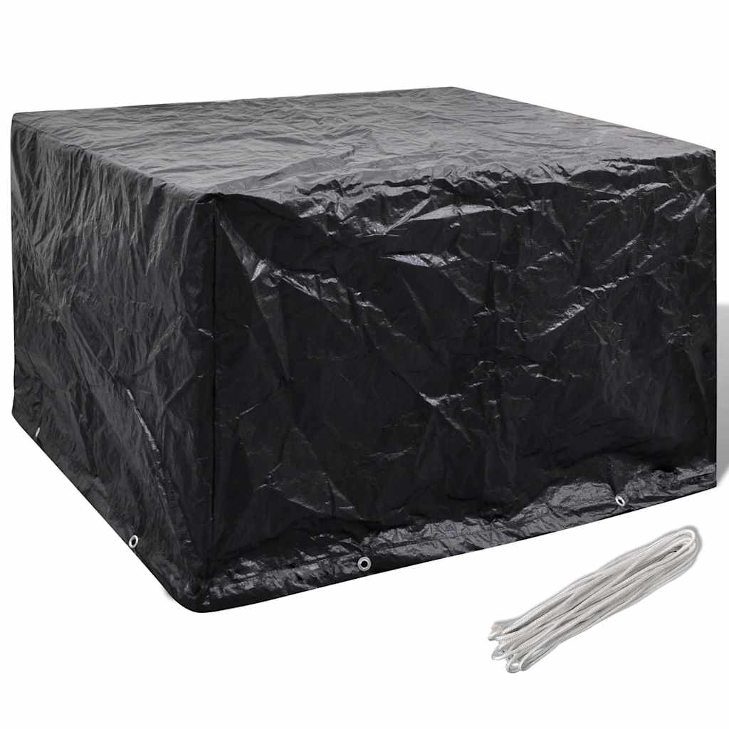Tuinmeubelhoes met 8 oogjes 135x135x90 cm is nu te koop bij PeponiXL, paradijselijk wonen!