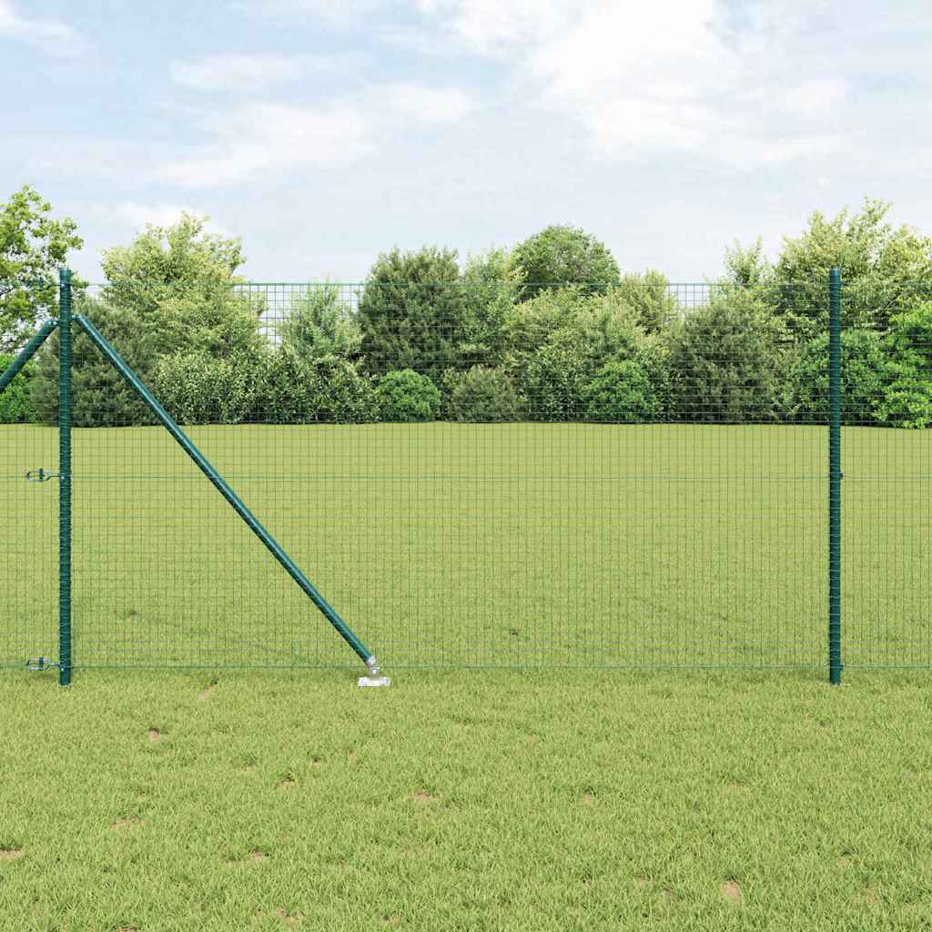 Gecombineerd draadhek met spikes Staal Groen Mesh is nu te koop bij PeponiXL, paradijselijk wonen!