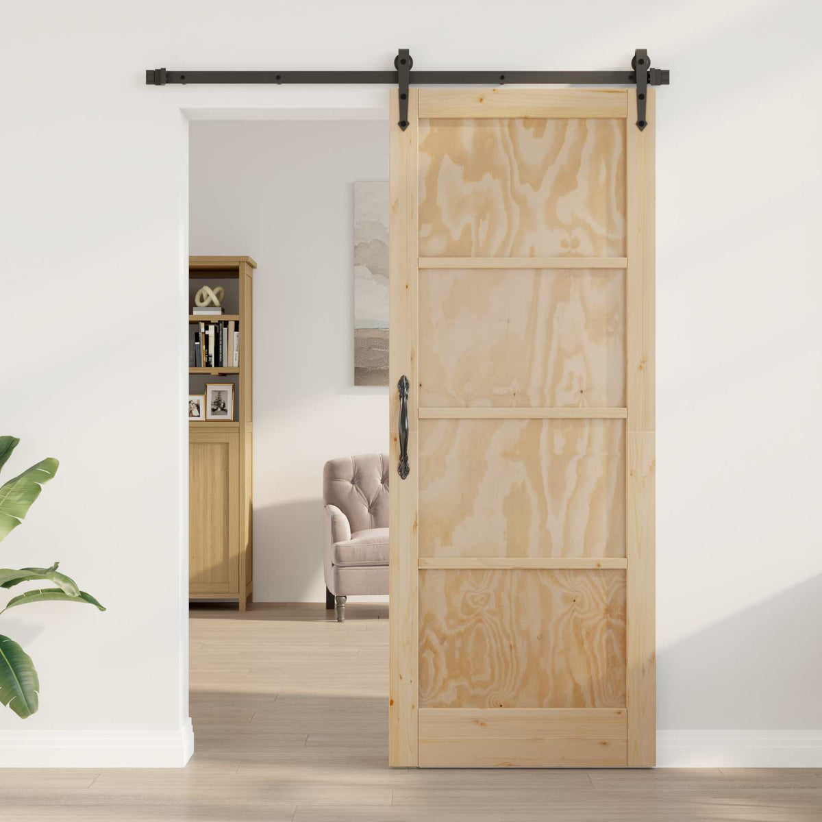 Binnendeur Naturel 93 x 211 cm Multiplex is nu te koop bij PeponiXL, paradijselijk wonen!