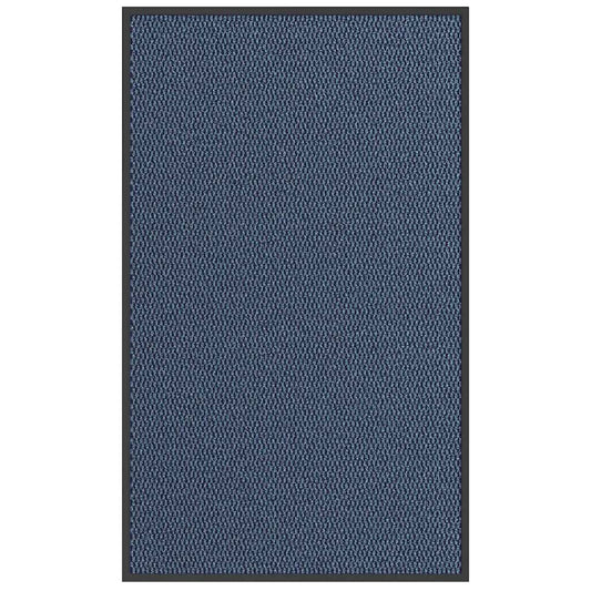Deurmat 90x150 cm blauw is nu te koop bij PeponiXL, paradijselijk wonen!