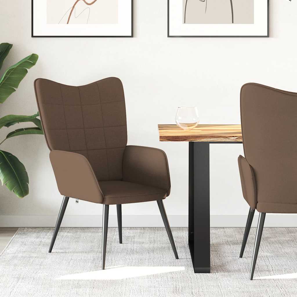 Relaxstoel stof bruin is nu te koop bij PeponiXL, paradijselijk wonen!