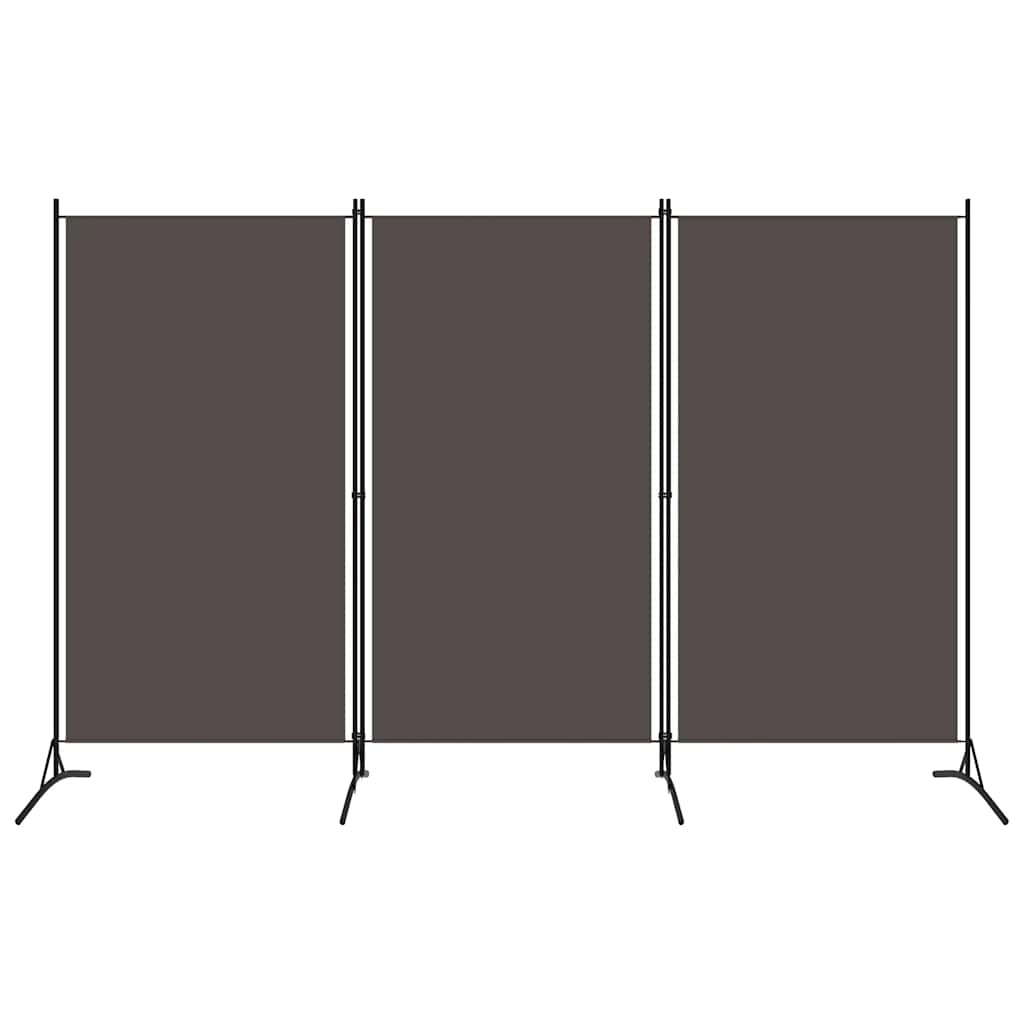Kamerscherm met 3 panelen 260x180 cm antraciet is nu te koop bij PeponiXL, paradijselijk wonen!