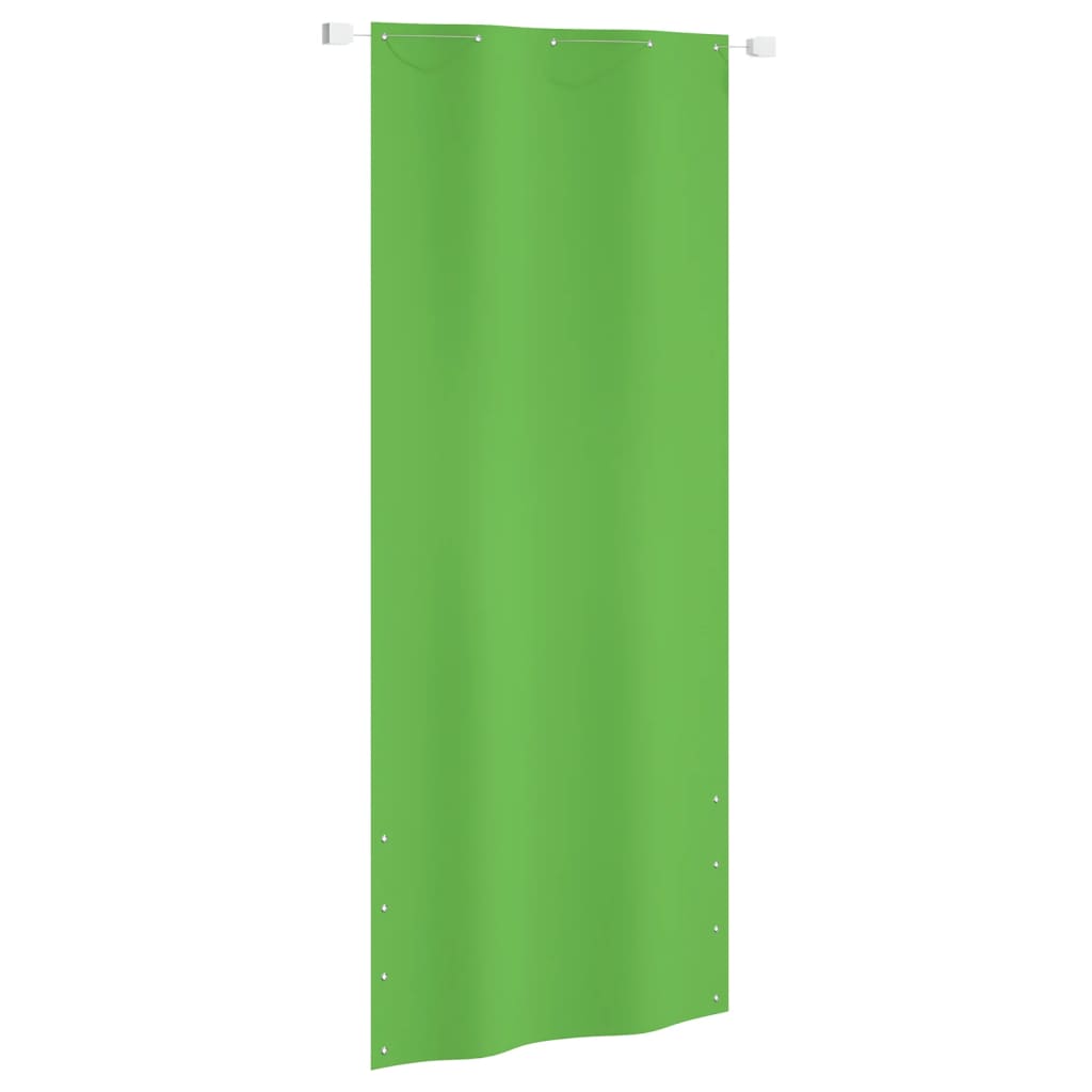 Balkonscherm 100x240 cm oxford stof lichtgroen is nu te koop bij PeponiXL, paradijselijk wonen!