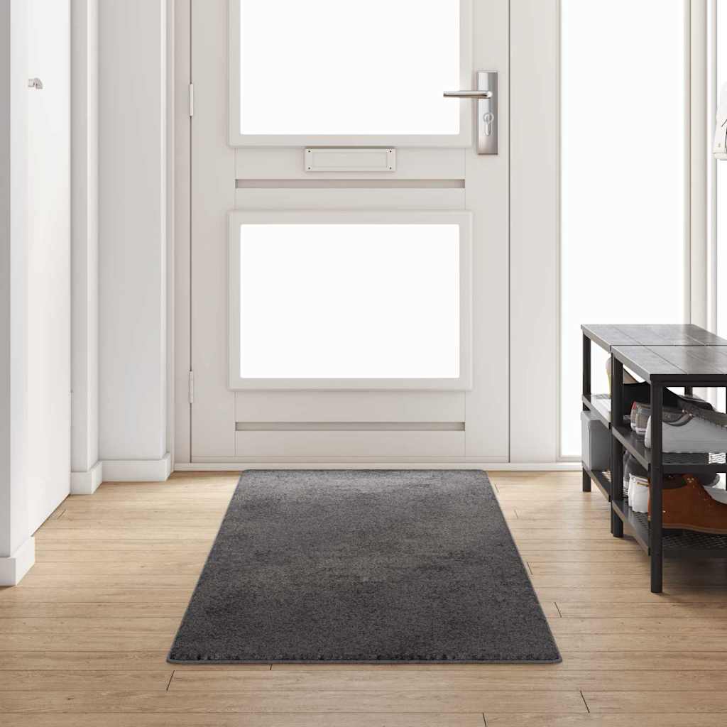 Tapijt Loper Grijs 80 x 300 cm 100% Polypropylene Tuft is nu te koop bij PeponiXL, paradijselijk wonen!