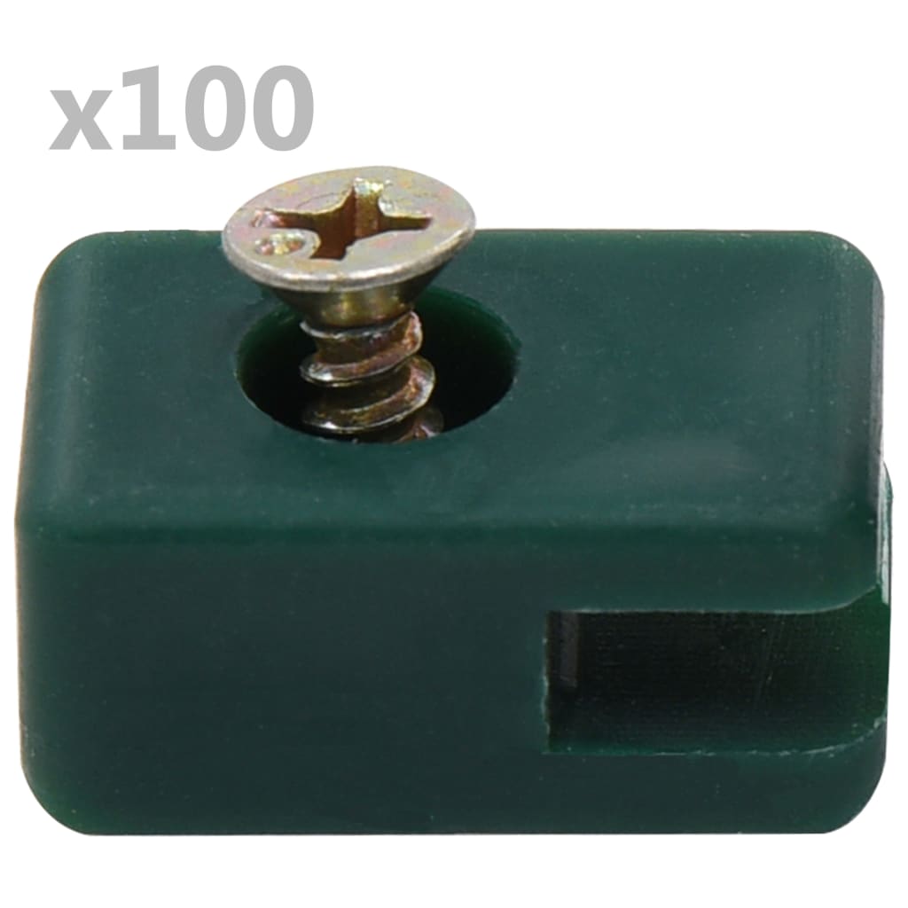 Spandraadhouder met schroef 100 sets groen is nu te koop bij PeponiXL, paradijselijk wonen!