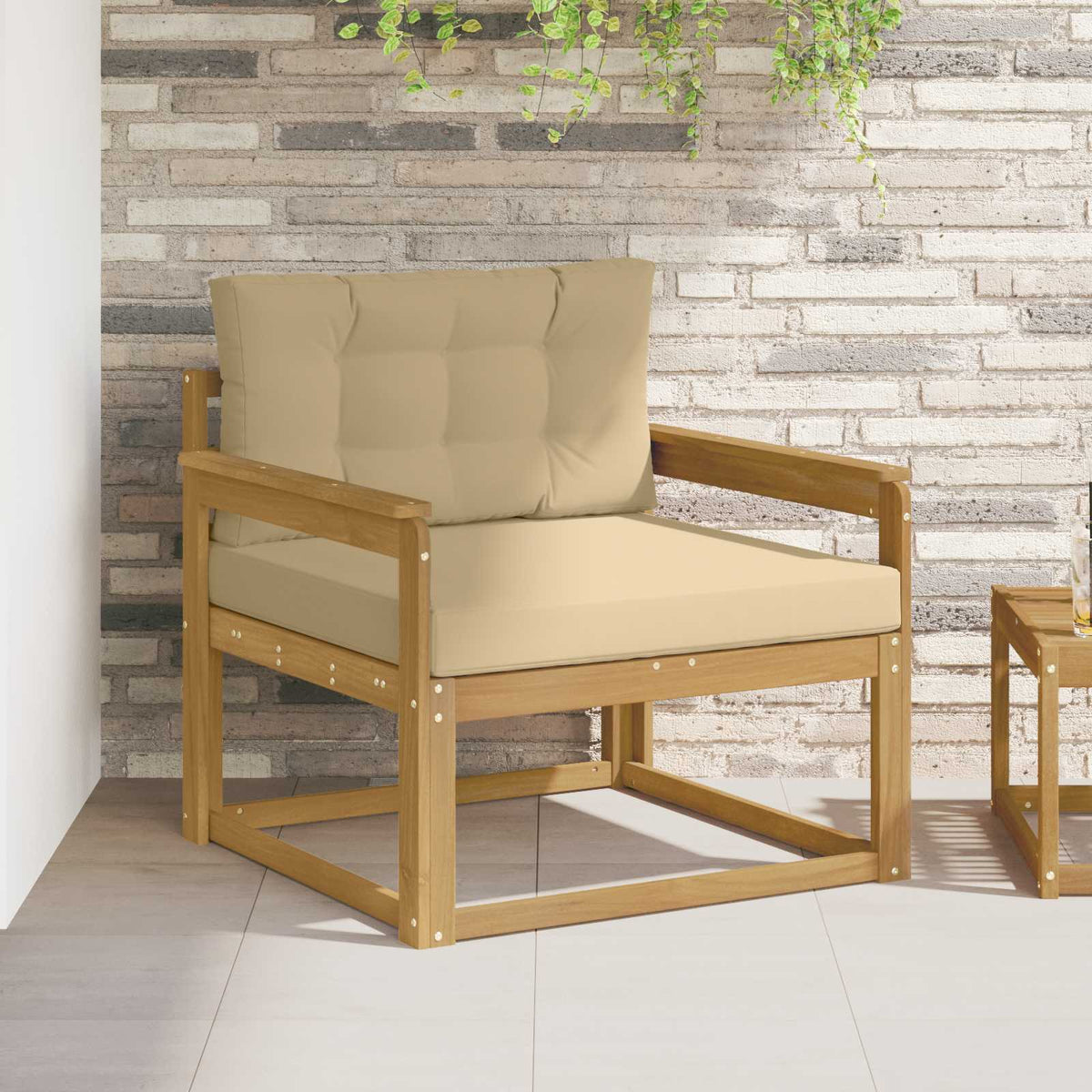 Buiten Midden Sofa Polyester Wit is nu te koop bij PeponiXL, paradijselijk wonen!