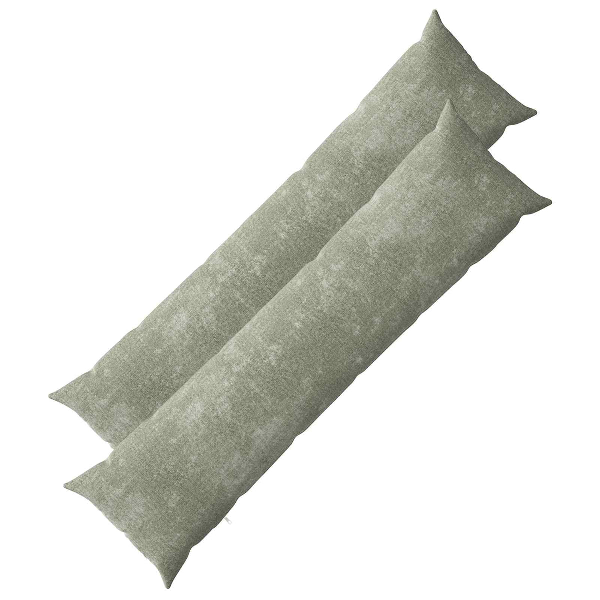 Kussensloop 2 st HEERLEN Groen 40 x 145 cm Chenille Stof is nu te koop bij PeponiXL, paradijselijk wonen!
