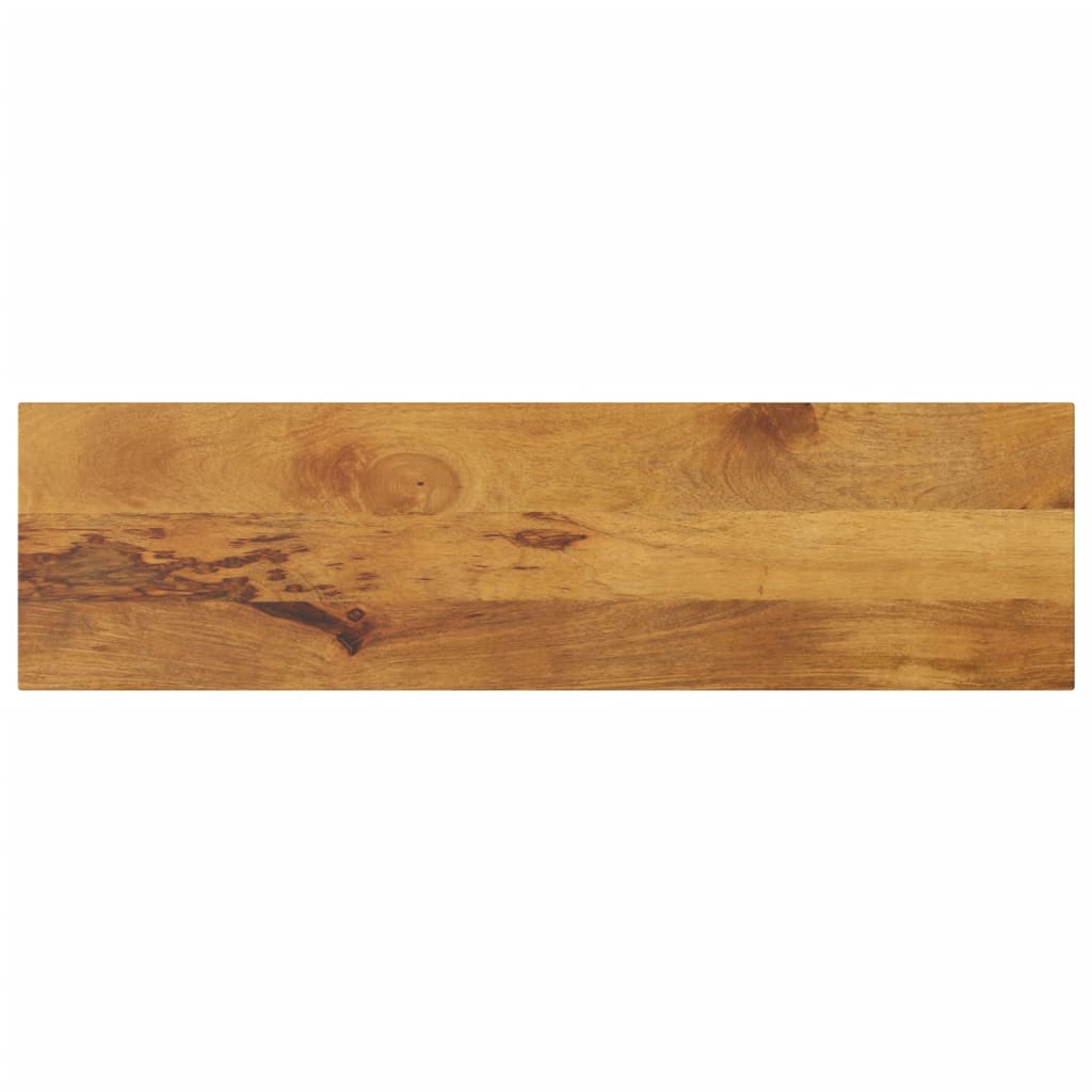 Tafelblad rechthoekig 100x40x2,5 cm massief mangohout is nu te koop bij PeponiXL, paradijselijk wonen!